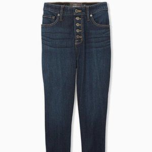 Torrid Crop Sky High Skinny Premium Stretch High-Rise Jean Size 20